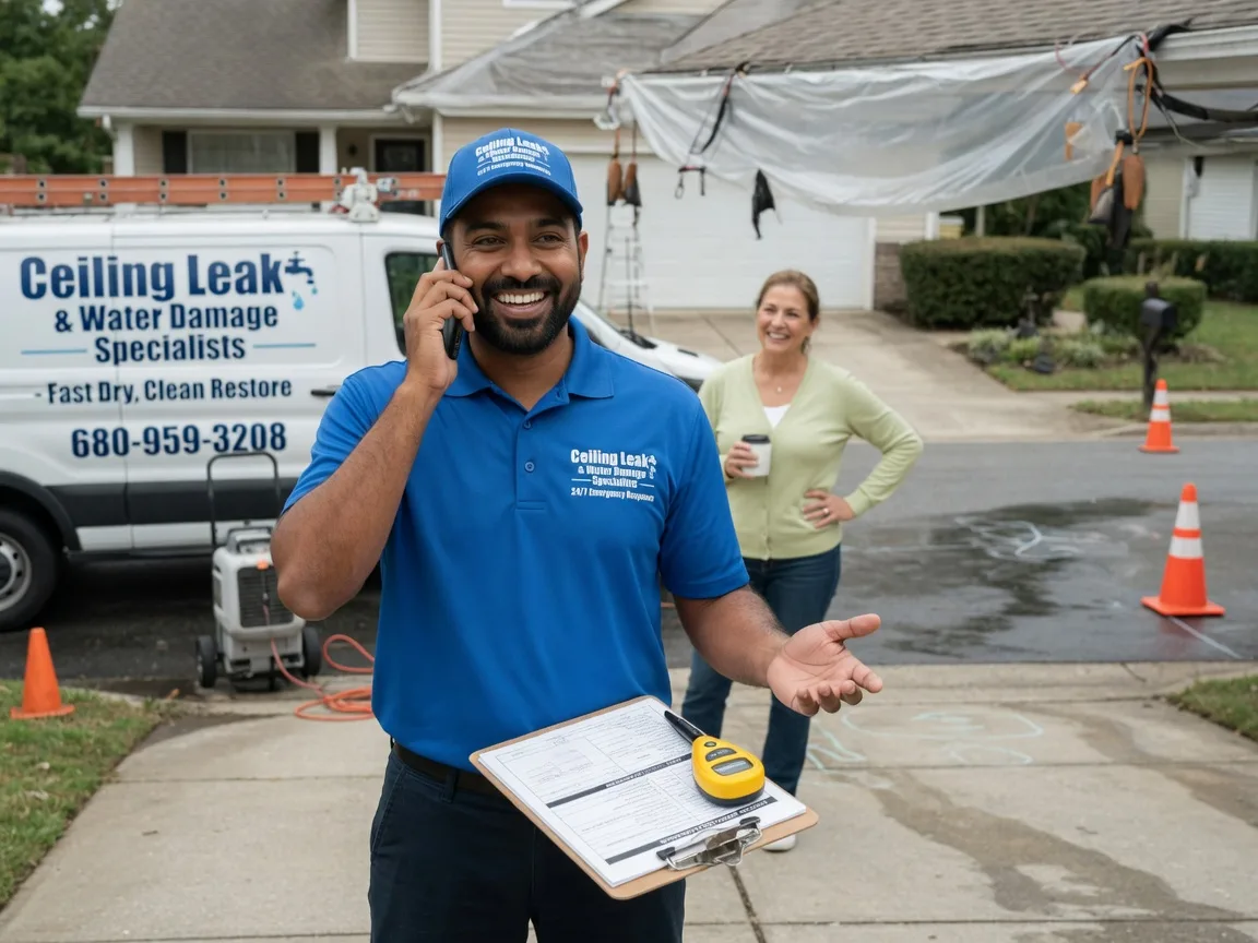 Ceiling Leak Cleanup Simsboro, LA FAQs